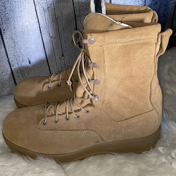 New Tan Belleville 600g Gore-Tex Insulated Waterproof Boot Men size 9.5 Wide - Picture 4 of 10